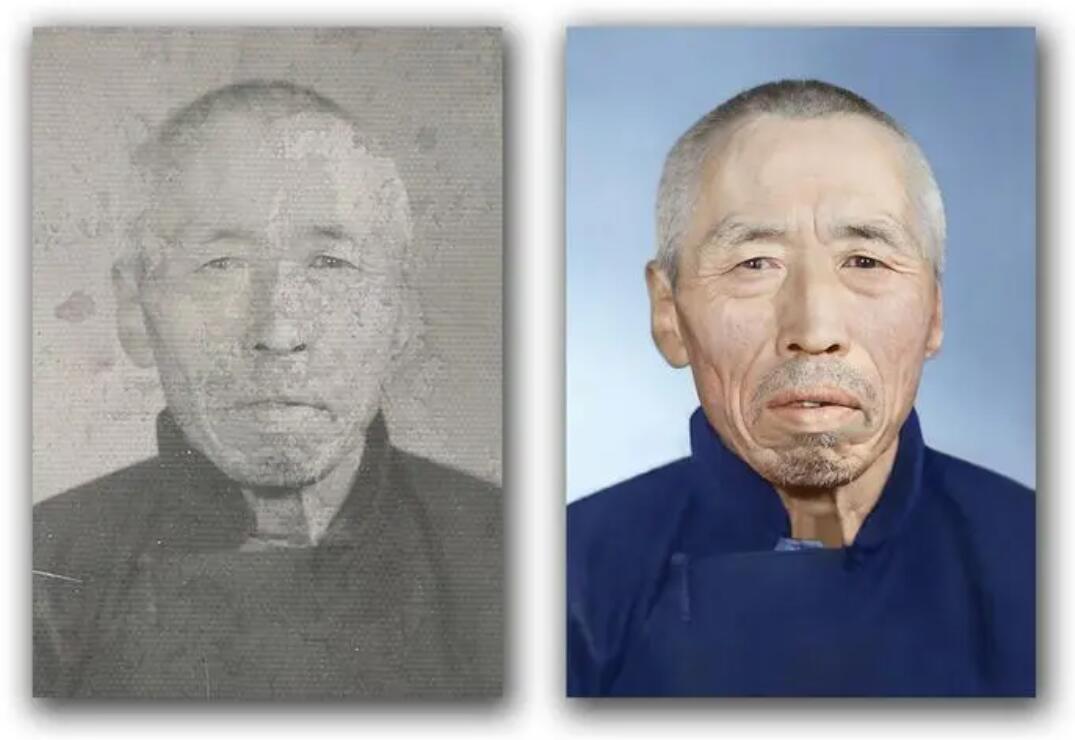 江汉石油管理局破损照片修复-56